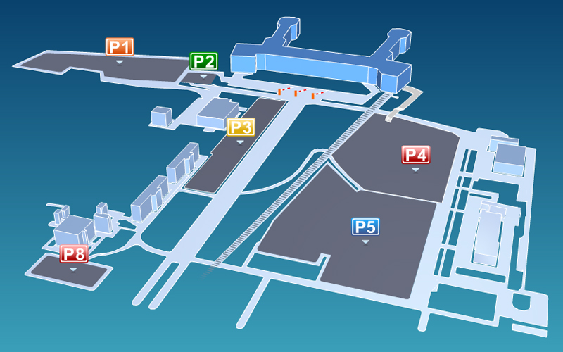 Теперь с парковки аэропорта Домодедово можно выехать по QR-коду